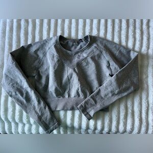 AYBL Heather Gray Crop Top